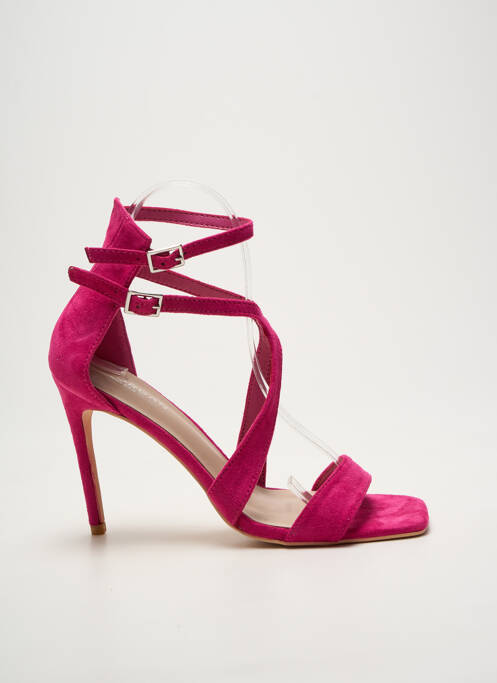 Sandales/Nu pieds rose MORGAN femme