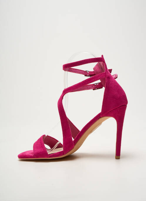 Sandales/Nu pieds rose MORGAN femme