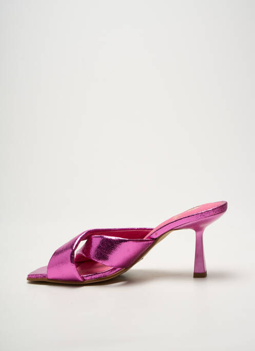 Sandales/Nu pieds rose LA STRADA femme