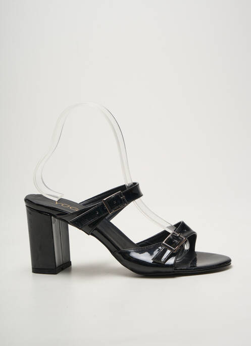 Sandales/Nu pieds noir YUGEN femme
