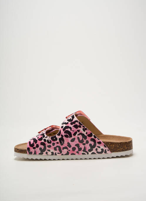 Sandales/Nu pieds rose COLORS OF CALIFORNIA femme