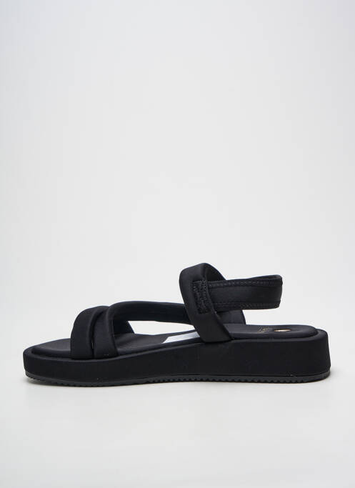 Sandales/Nu pieds noir LA STRADA femme