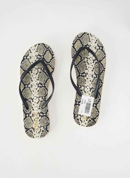 Tongs multicolore ONLY femme