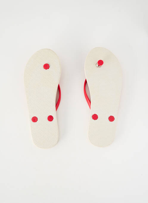 Tongs rouge ONLY femme