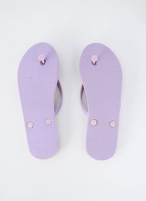 Tongs violet ONLY femme