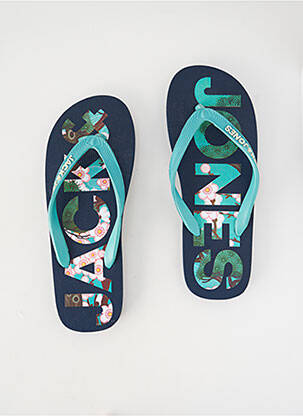 Sandales/nu pieds bleu JACK & JONES homme