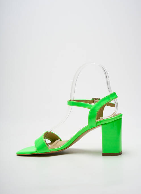 Sandales/Nu pieds vert YUGEN femme