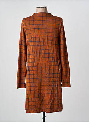 Robe courte marron LE FABULEUX MARCEL DE BRUXELLES femme