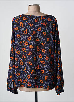 Chemisier bleu BELLITA femme