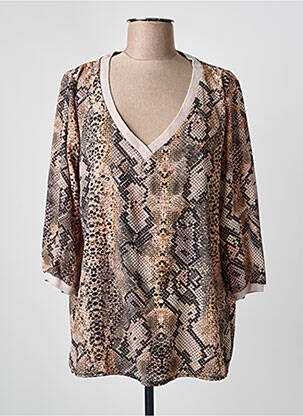 Chemisier beige BELLITA femme