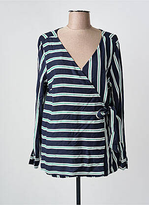 Chemisier bleu CECIL femme