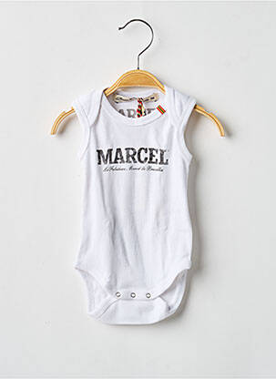 Body blanc LE FABULEUX MARCEL DE BRUXELLES enfant