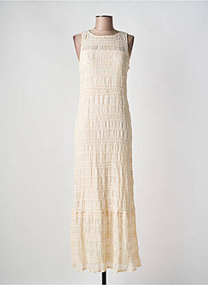 Robe courte beige VILA femme