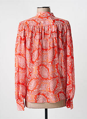 Chemisier orange MANGO femme