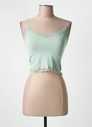 Top/caraco vert ONLY femme