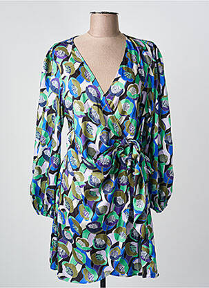 Robe courte vert OGL femme