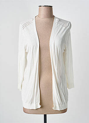 Gilet manches longues beige S.OLIVER femme