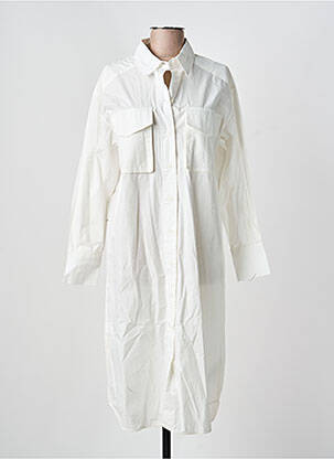 Robe longue blanc OBJECT femme
