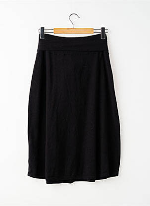 Jupe mi-longue noir STREET ONE femme