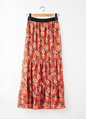Jupe longue orange GARCIA femme