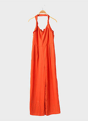 Combi-pantalon orange MANGO femme
