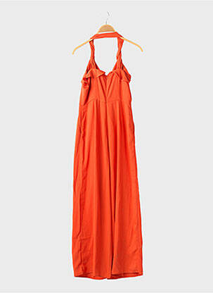 Combi-pantalon orange MANGO femme