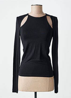 T-shirt noir ASTRID BLACK LABEL femme