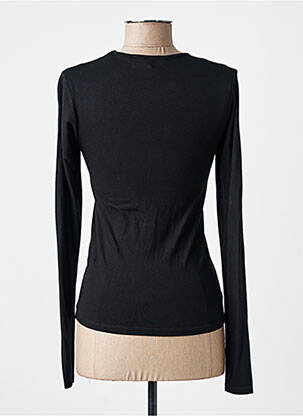 T-shirt noir ASTRID BLACK LABEL femme