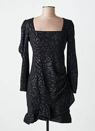 Robe longue noir MORGAN femme