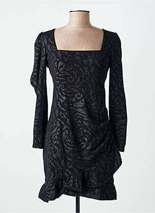 Robe longue noir MORGAN femme