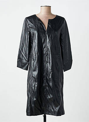 Robe mi-longue noir STREET ONE femme