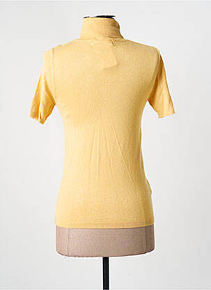 Pull jaune MANGO femme
