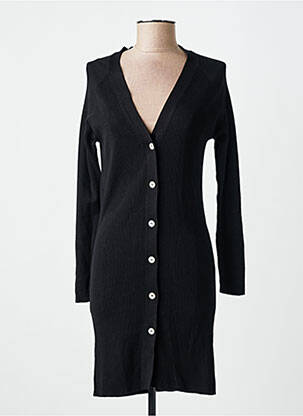 Gilet manches longues noir MANGO femme