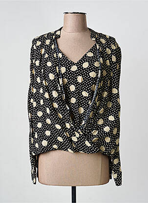 Chemisier noir MANGO femme