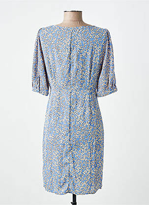 Robe mi-longue bleu ONLY femme