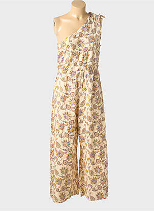 Combi-pantalon beige MANGO femme