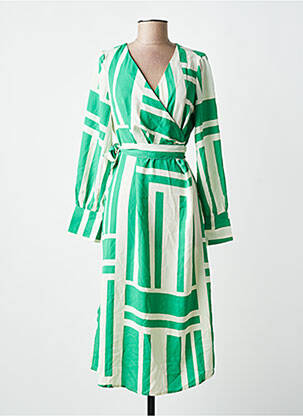 Robe longue vert VERO MODA femme