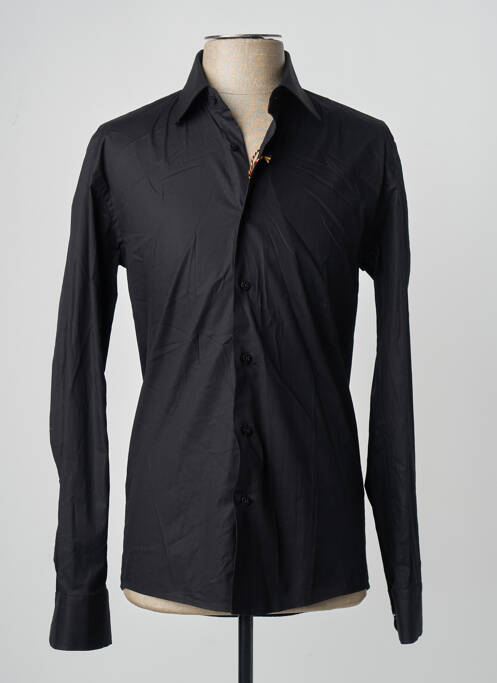 Chemise manches longues noir LE FABULEUX MARCEL DE BRUXELLES homme