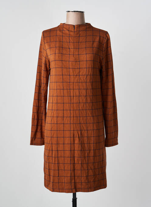 Robe courte marron LE FABULEUX MARCEL DE BRUXELLES femme