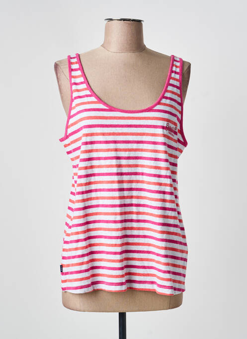 Top orange SUPERDRY femme