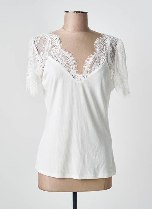 Top blanc MORGAN femme