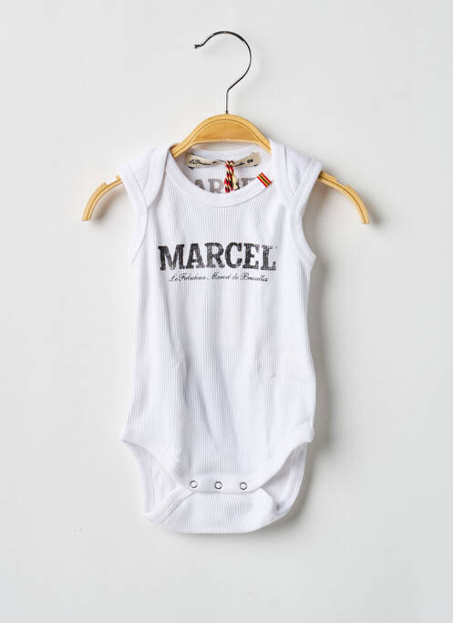 Body blanc LE FABULEUX MARCEL DE BRUXELLES enfant