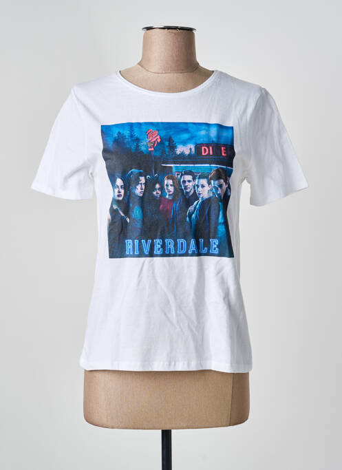 T-shirt blanc RIVERDALE femme