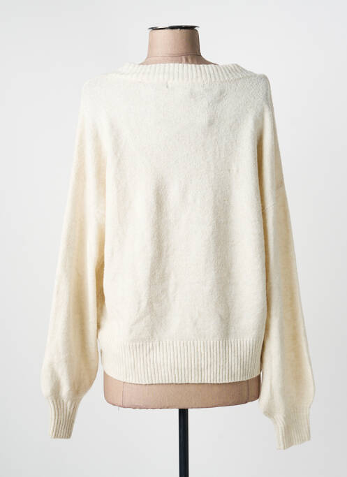 Gilet manches longues beige VERO MODA femme