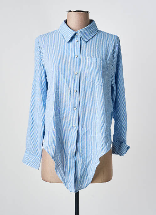 Chemisier bleu ONLY femme