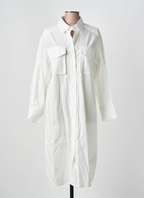 Robe longue blanc OBJECT femme