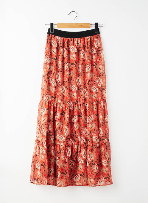 Jupe longue orange GARCIA femme