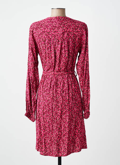 Robe mi-longue rose GARCIA femme