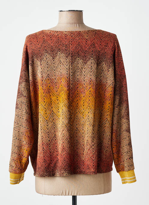 Pull orange BELLITA femme