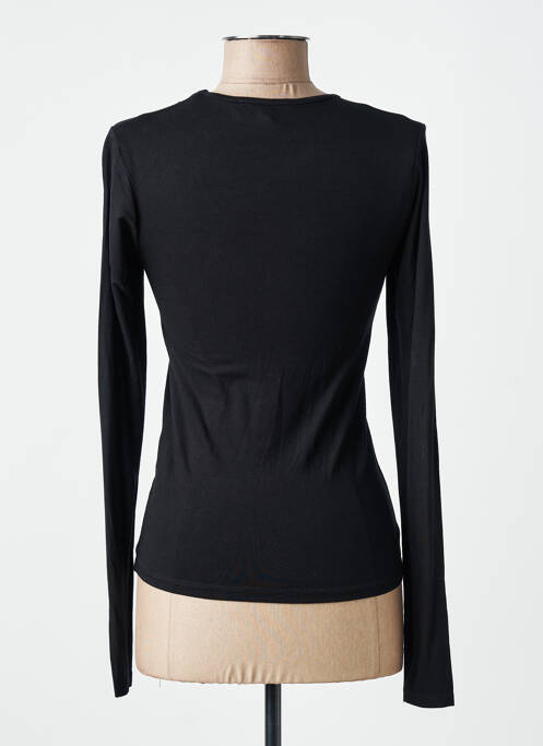 T-shirt noir ASTRID BLACK LABEL femme